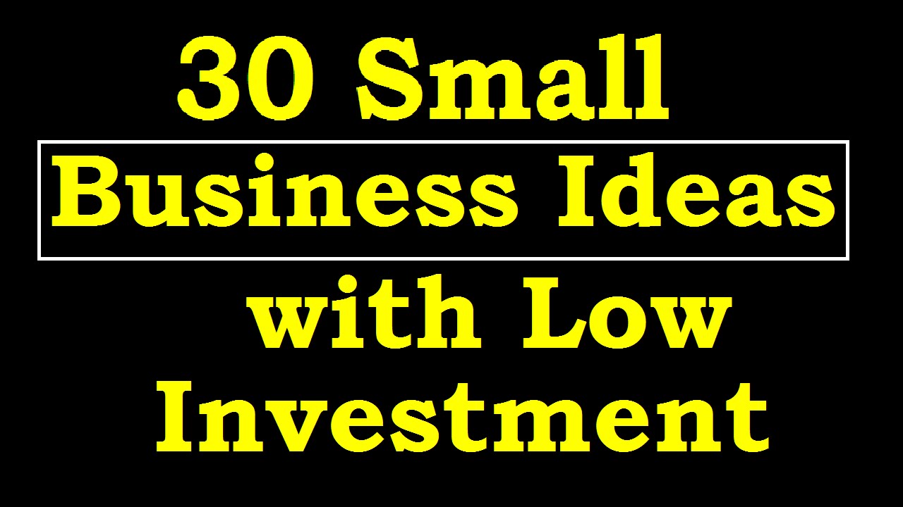 TOP 50 SMALL SCALE BUSINESS IDEAS FOR BEGINNERS