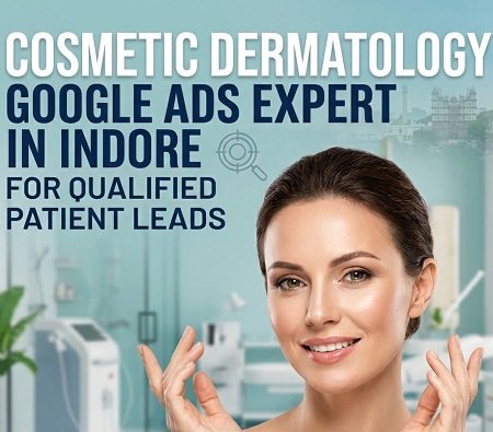 Cosmetic Dermatology Google Ads Expert in Indore for Qualified Patient Leads