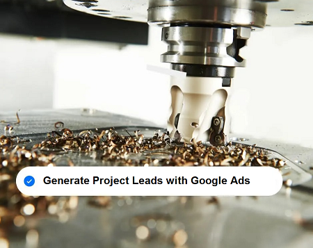 Generate Project Leads with Google Ads for CNC Machining Services in Bangalore