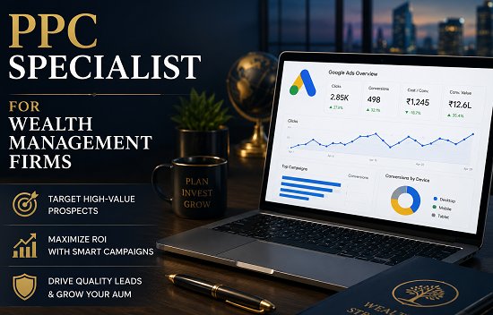 PPC Specialist for Wealth Management Firms in Mumbai for Investment Consultation Leads