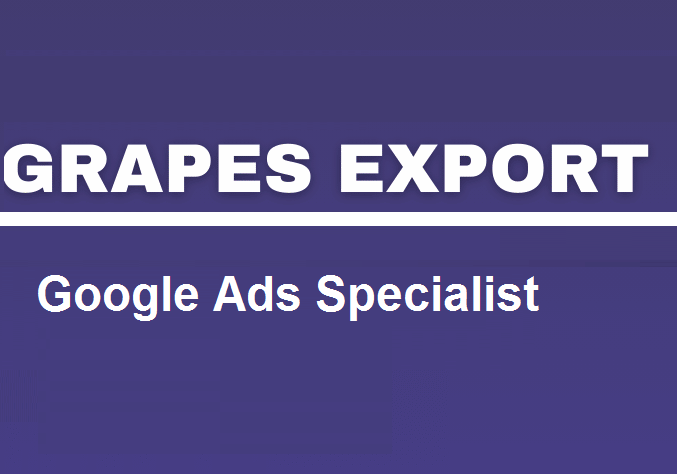 Grape Exporters Google Ads Specialist in Nashik for Buyer Leads