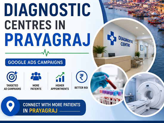 Diagnostic Centres in Prayagraj Google Ads Campaigns for Patient Test Bookings