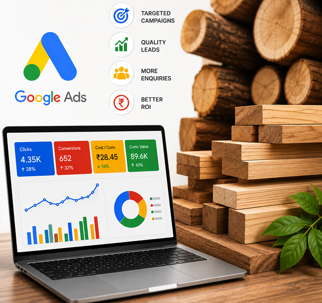 Timber Traders Google Ads Consultant in Siliguri for Wholesale Buyer Leads